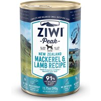 12 x 390 g | Ziwi | Mackerel and Lamb Canned Dog Food | Nassfutter | Hund