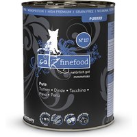 12 x 400 g | catz finefood | No.117 Pute Purrrr | Nassfutter | Katze