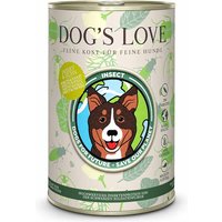12 x 400 g | Dog’s Love | Insekt & Huhn  Insekt | Nassfutter | Hund