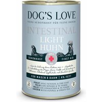 12 x 400 g | Dog’s Love | Schonkost mit Huhn  Doc | Ergänzung,Nassfutter | Hund