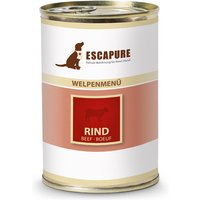 12 x 400 g | Escapure | Rind Pur | Nassfutter | Hund