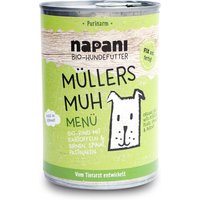 12 x 400 g | napani | Müllers Muh | Nassfutter | Hund