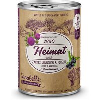 12 x 400 g | Sanabelle | Adult zartes Hühnchen Heimat | Nassfutter | Katze