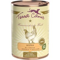 12 x 400 g | Terra Canis | Huhn mit Amaranth, Tomaten & Basilikum Classic | Nassfutter | Hund