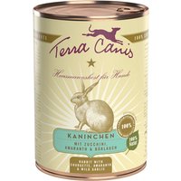 12 x 400 g | Terra Canis | Kaninchen mit Zucchini, Amaranth & Bärlauch Classic | Nassfutter | Hund