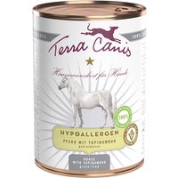 12 x 400 g | Terra Canis | Pferd mit Topinambur Hypoallergen | Nassfutter | Hund