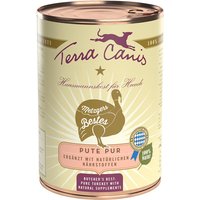 12 x 400 g | Terra Canis | Pute Pur Fleisch Pur | Nassfutter | Hund