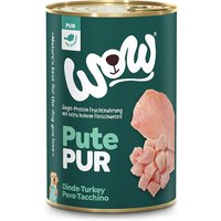 12 x 400 g | WOW | Pute Pur | Nassfutter | Hund