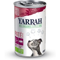 12 x 400 g | Yarrah | Bio-Patè mit Schwein, Petersilie & Thymian | Nassfutter | Hund
