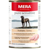 12 x 400g | Mera | Pure Sensitive Truthahn Pure Sensitive | Nassfutter | Hund