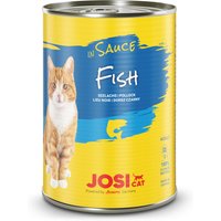 12 x 415 g | JosiCat | Fish in Sauce | Nassfutter | Katze