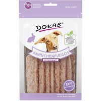 12 x 70 g | DOKAS | Kaninchenfleisch getrocknet | Snack | Hund