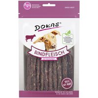 12 x 70 g | DOKAS | Rindfleisch getrocknet | Snack | Hund