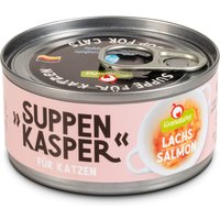 12 x 70 g | GranataPet | Lachs Suppenkasper | Snack | Katze