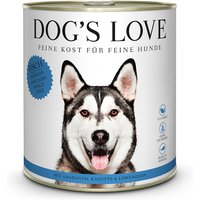 12 x 800 g | Dog’s Love | Fisch mit Amaranth und Karotte Adult | Nassfutter | Hund