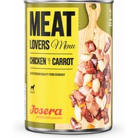 12 x 800 g | Josera | Menu Chicken & Carot Meatlovers | Nassfutter | Hund