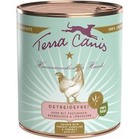 12 x 800 g | Terra Canis | Huhn mit Pastinaken, Löwenzahn & Brombeeren Getreidefrei | Nassfutter | Hund