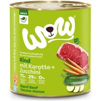 12 x 800 g | WOW | Rind Adult | Nassfutter | Hund