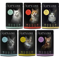 12 x 85 g | Cats Love | Mixpaket Adult Classic | Nassfutter | Katze