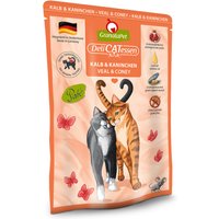 12 x 85 g | GranataPet | Kalb & Kaninchen DeliCatessen | Nassfutter | Katze