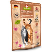 12 x 85 g | GranataPet | Truthahn & Fasan DeliCatessen | Nassfutter | Katze