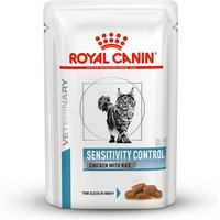 12 x 85 g | Royal Canin Veterinary Diet | Sensitivity Control Chicken & Rice Feline | Nassfutter | Katze