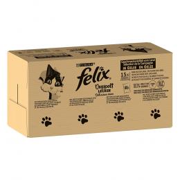 120 x 85 g Felix Jumbopack in Gelee zum Sonderpreis! - So gut wie es aussieht: Doppelt lecker