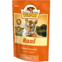 14 x 100 g | Wildcat | Rani mit Geflügel und Kartoffel  | Nassfutter | Katze