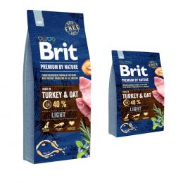 Angebot für 15 kg + 3 kg gratis! 18 kg Brit Premium by Nature - Light - Kategorie Hundefutter & Zubehör / Hundefutter trocken / Brit / -.  Lieferzeit: 1-2 Tage -  jetzt kaufen.