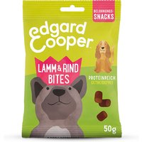 15 x 50 g | Edgard & Cooper | Lamm & Rind Bites | Snack | Hund