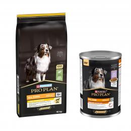 16 kg Pro Plan + 3 kg Trokenfutter / 12 x 400 g Nassfutter gratis! - 16 kg All Sizes Adult Light Sterilised Lamm + 12 x 400 g Everyday Nutrition in Jelly