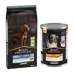 16 kg PURINA PRO PLAN + 12 x 400 g All Size Adult Everyday Nutrition in Jelly gratis! - Large Adult Athletic Lamm & Reis Sensitive Digestion + Truthahn