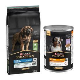 16 kg PURINA PRO PLAN + 12 x 400 g All Size Adult Everyday Nutrition in Jelly gratis! - Large Adult Robust Lamm & Reis Sensitive Digestion + Truthahn