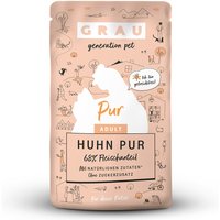 16 x 125 g | grau | Huhn pur | Nassfutter | Katze