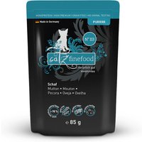 16 x 85 g | catz finefood | No.113 Schaf Purrrr | Nassfutter | Katze