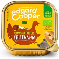 17 x 100 g | Edgard & Cooper | Umwerfender Bio Truthahn | Nassfutter | Hund