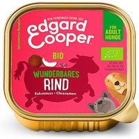 17 x 100 g | Edgard & Cooper | Wunderbares Bio Rind | Nassfutter | Hund