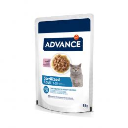 18 + 6 gratis! 24 x 85 g Advance - Sterilized Truthahn