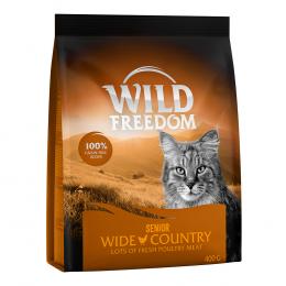 2 + 1 gratis! 3 x 400 g Wild Freedom Trockennahrung - Senior Wide Country - Huhn