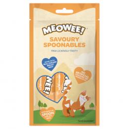 2 + 1 gratis! 3 x 56 g / 112 g Meowee! Savoury Spoonables  - Huhn (3 x 112 g)