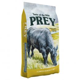 2 + 1 gratis! 3 x 6,8 kg Taste of the Wild Prey - Angus-Rind
