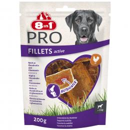 2 + 1 gratis! 3 x 80 g 8in1Fillets Hundesnacks - Pro Active