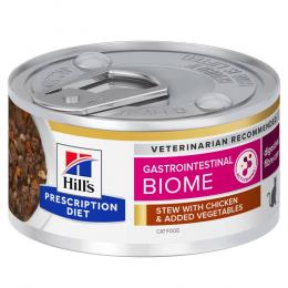 2 + 1 gratis! 3 x Hill’s Prescription Diet  - Gastrointestinal Biome mit Huhn & Gemüse 3 x (12 x 82 g)