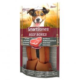 2 + 1 gratis! 3 x SmartBones Kausnacks - Knochen mit Rind für mittelgroße Hunde (3 x 2 Stück)