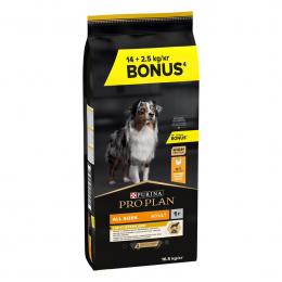 2,5 kg gratis! 16,5 kg PURINA PRO PLAN Adult - All Sizes Light/Sterilised
