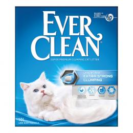 2-fach zooPunkte auf 10 l Ever Clean® Katzenstreu - Extra Strong Parfümfrei