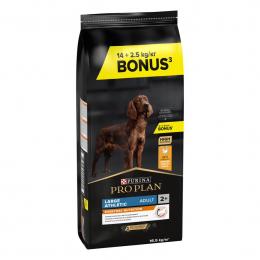 2 kg / 2,5 kg gratis! 14 kg / 16,5 kg PURINA PRO PLAN - Large Athletic Adult Everyday Nutrition 16,5 kg