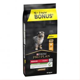 2 kg / 2,5 kg gratis! 14 kg / 16,5 kg PURINA PRO PLAN - Medium Puppy Healthy Start 14 kg