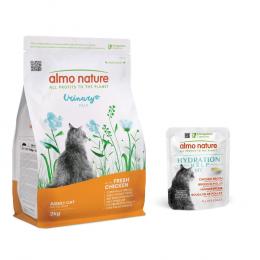 Angebot für 2 kg Almo Nature Functional + 6 x 50 g HFC Hydration Help gratis! - Urinary Help Huhn +  6 x 50 g Hühnerbrühe mit Hühnerfilet - Kategorie Katzenfutter & Zubehör / Katzenfutter trocken / Almo Nature / -.  Lieferzeit: 1-2 Tage -  jetzt kaufen.