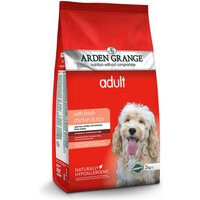 2 kg | Arden Grange | Adult mit frischem Huhn & Reis | Trockenfutter | Hund